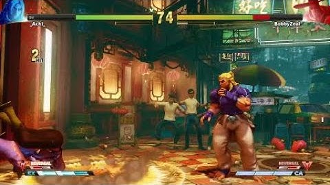 STREET FIGHTER V cross cut dp