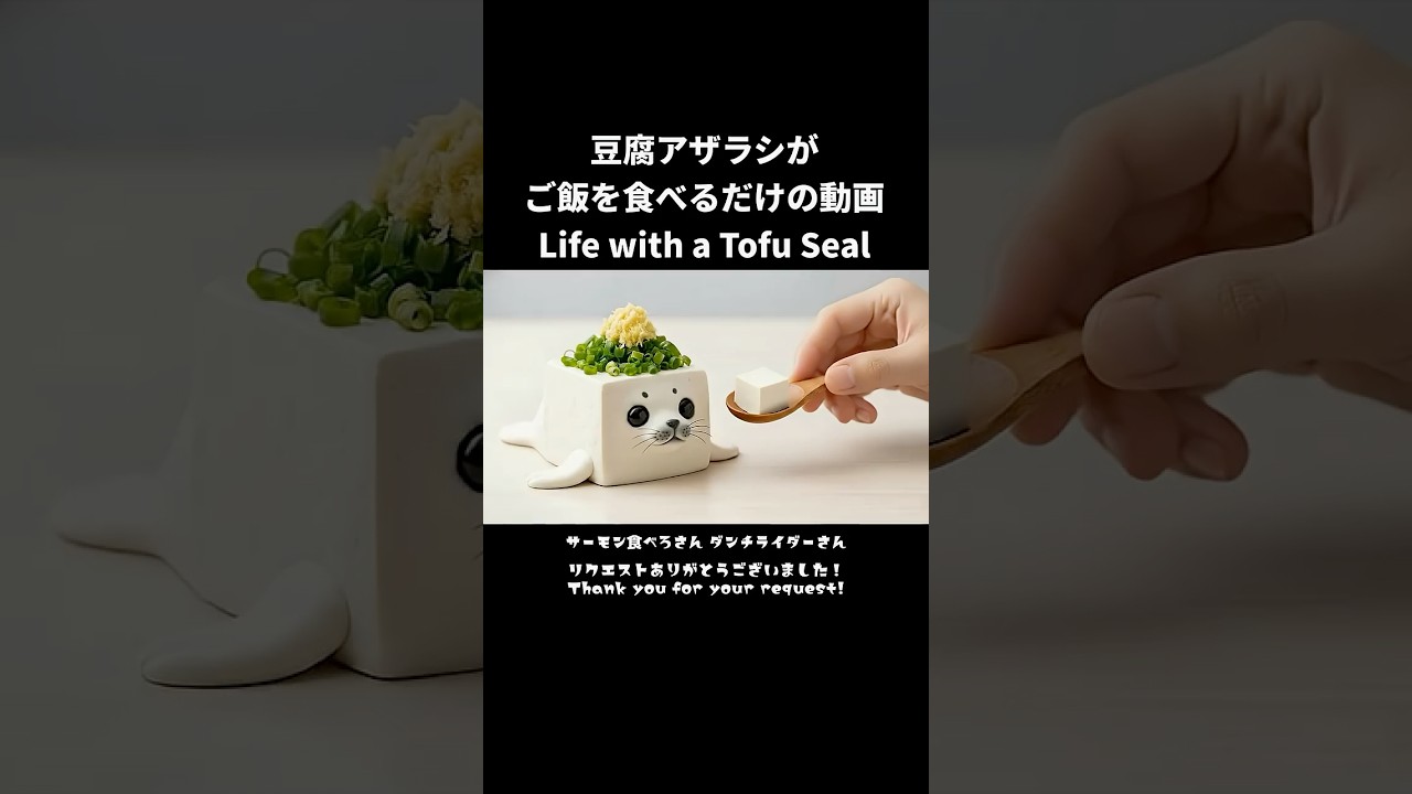 豆腐アザラシのいる暮らし #shorts - YouTube