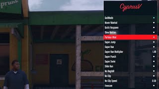 PS5 Jailbreaks GTA V (GTA 5) 1.10 Cyprus Mod Menu