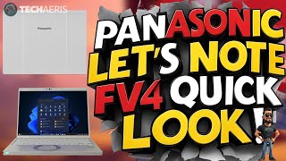 Panasonic Lets Note FV4 Laptop Quick Look - YouTube