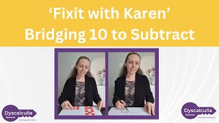Fixit with Karen - Bridging 10 to Subtract a Single Digit