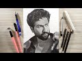 Vicky kaushal drawing  realistic drawing  rahul official art