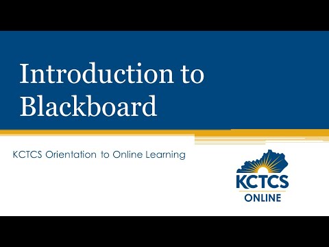 Blackboard Kctcs