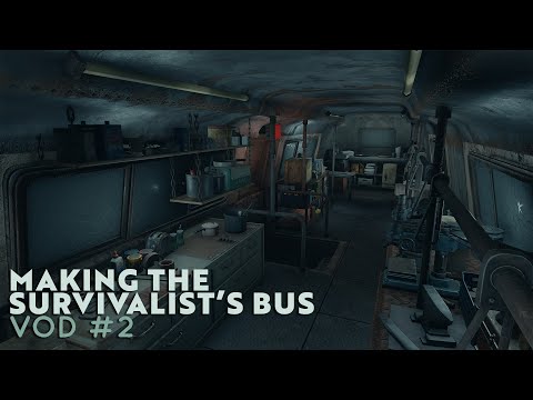 TWITCH VOD: Fallout 4 - Making The Survivalist Bus Twitch VOD #3