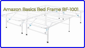 REVIEW (2025): Amazon Basics Bed Frame BF-1001. ESSENTIAL details.