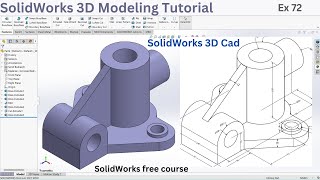 Celebrity SolidWorks 3D Modeling Tutorial for Mechanical Engineers| Example 72 | Advanced SolidWorks Tutorial Wealth