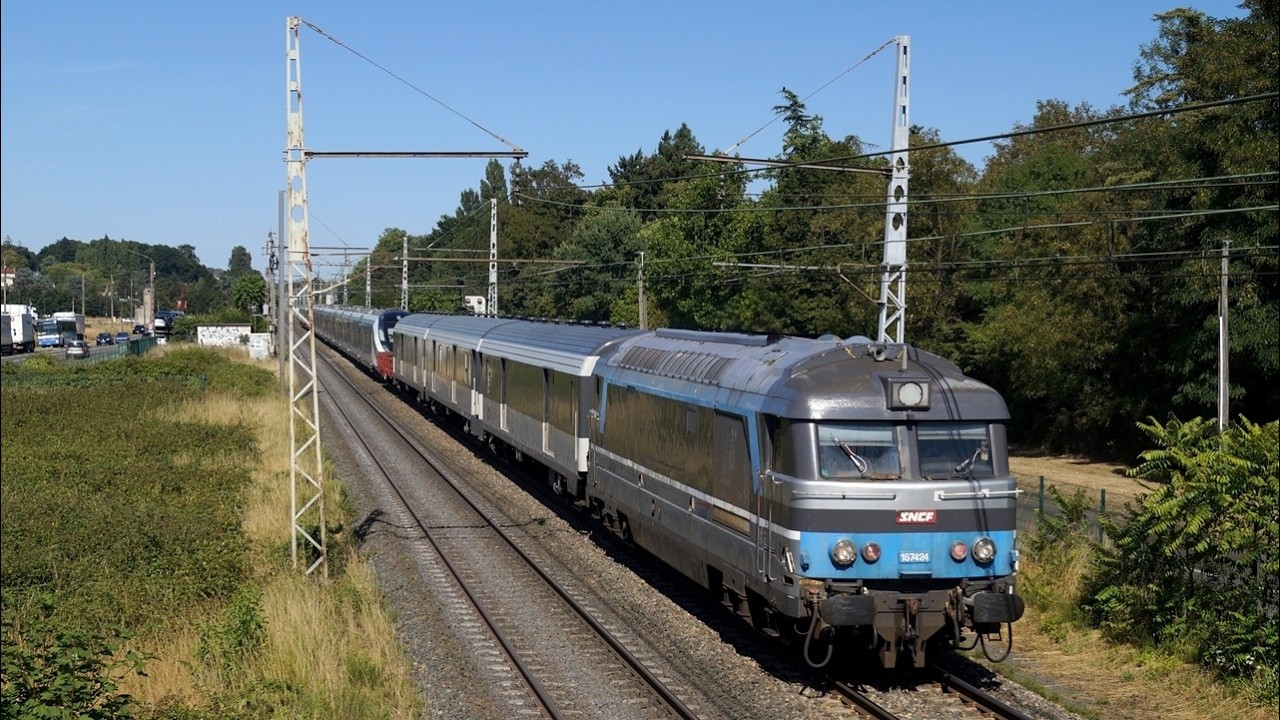 Circulations ferroviaires dans le Grand-Ouest - Été 2025