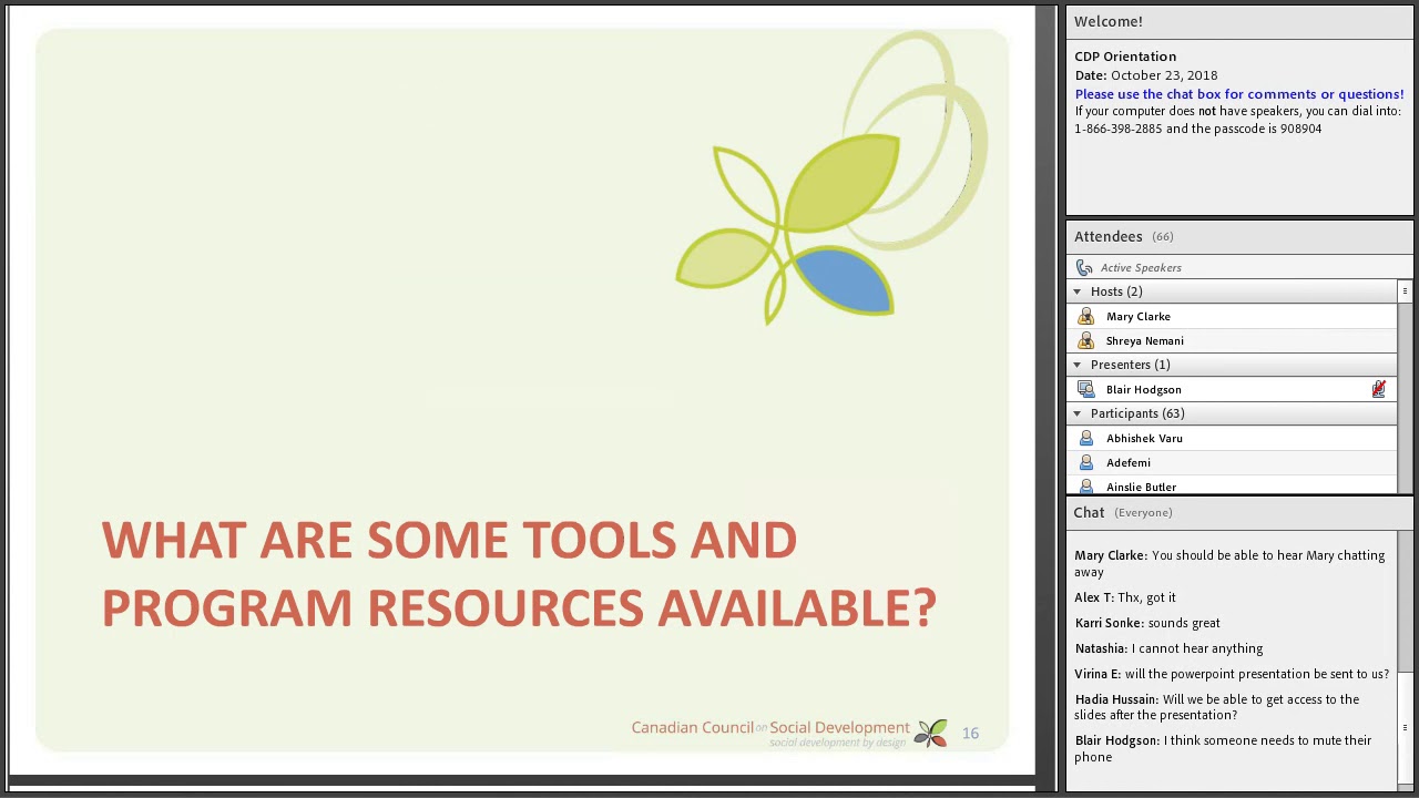 Community Data Program Orientation October 23 2018 - YouTube