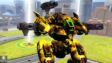 NEW Buffed Hover Robot | Huge Buff Turns It Into A Hunter| War Robots