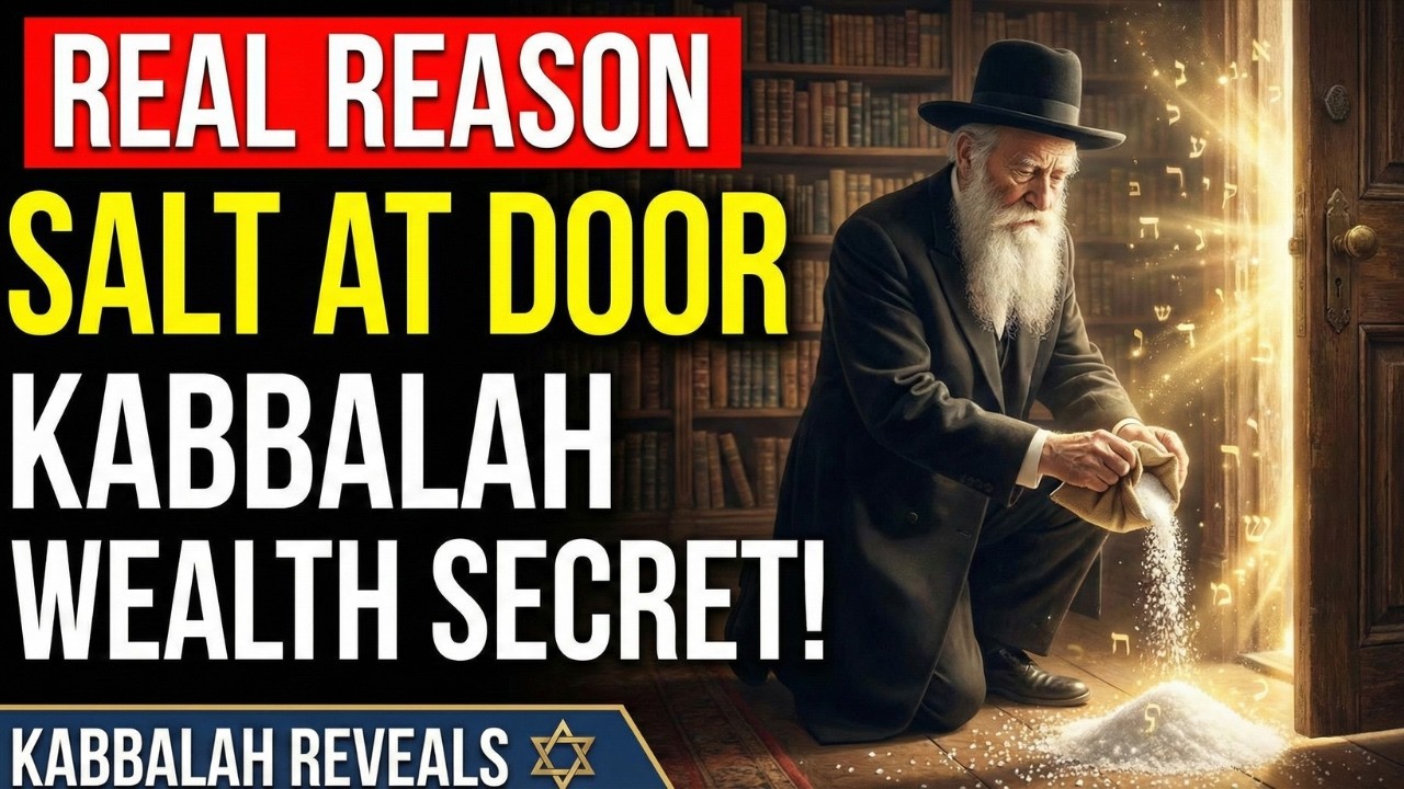 🔴The REAL Reason Jews Put Salt at Their Door — It's NOT What You Think | Kabbalah Wealth Secret
