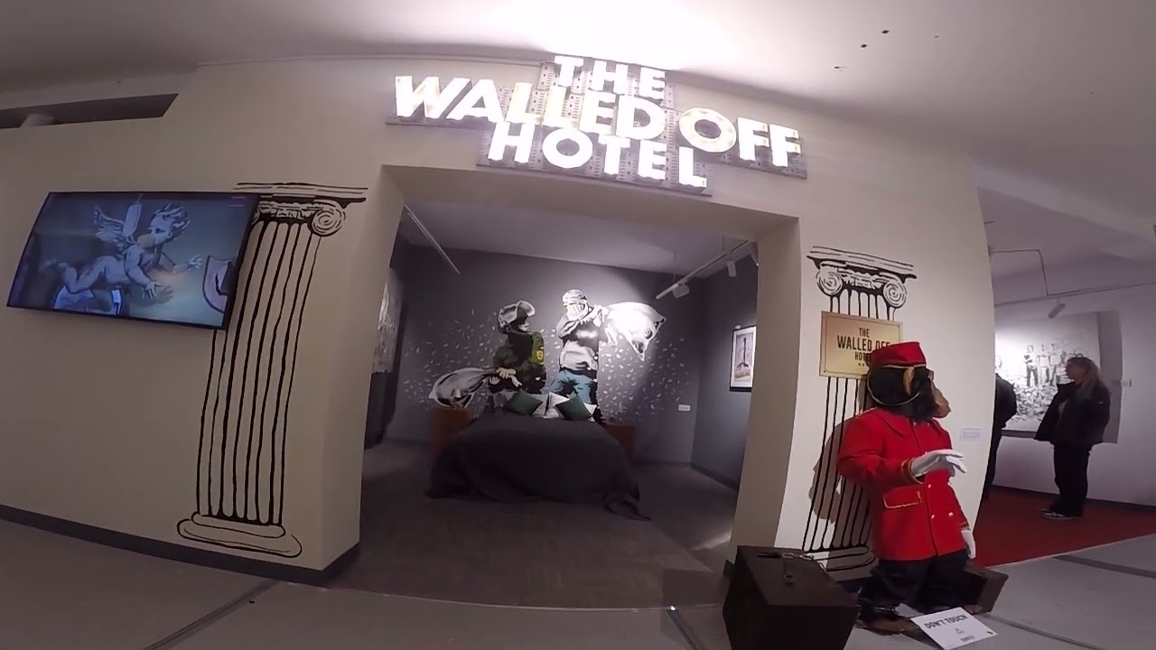 Banksy Limitless Exhibition and V&A Museum