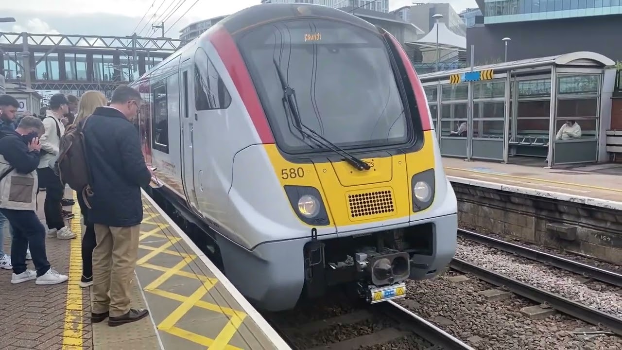 Trains at Stratford (London)