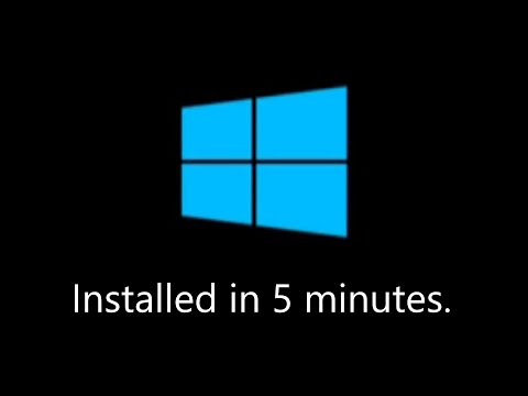 Windows 10 instalēšana 5 minūtēs