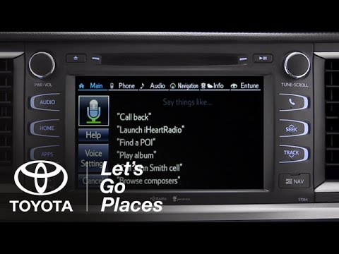Setting a Destination by Point of Interest | 2014 Highlander | Toyota - Setting a Destination by Point of Interest | 2014 Highlander | Toyota
