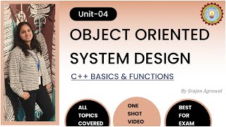 Object Oriented System Design UNIT 04 (PART 01): Best Explanation (All Topics Covered) || Must Watch