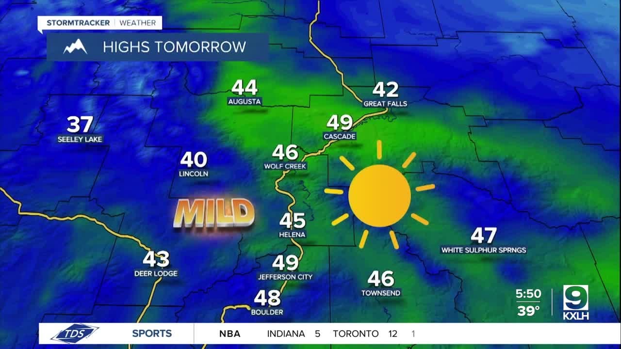 Lots of sunshine and mild temperatures through Friday - YouTube