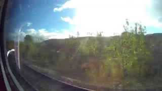 AEE Action Camera S70 time lapse Manchester to Doncaster UK