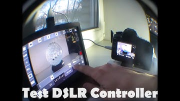 Test DSLR Controller + Android + Canon