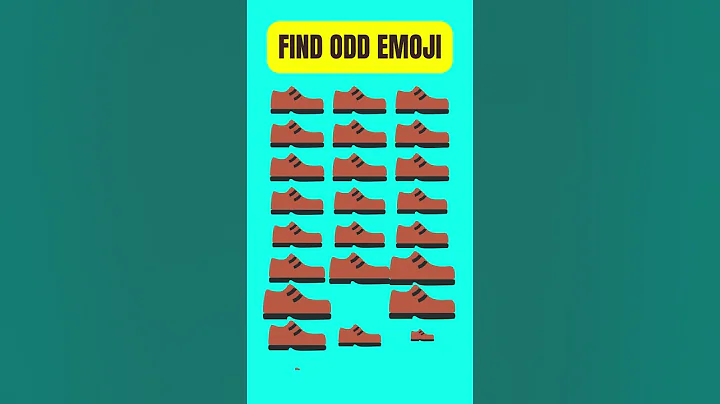 Find The Odd Emoji Out #shorts | HOW GOOD ARE YOUR EYES #emojichallenge