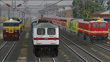 Kazipet - Lokmanya Tilak Terminus Anandwan Superfast Express | Khandesh | MSTS Open Rails