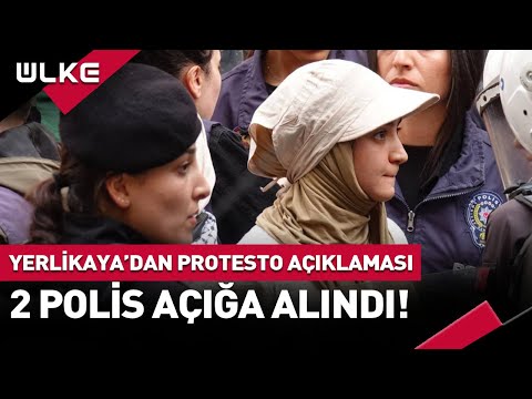 Bakan Yerlikaya’dan İsrail Protestosu Açıklaması… #haber