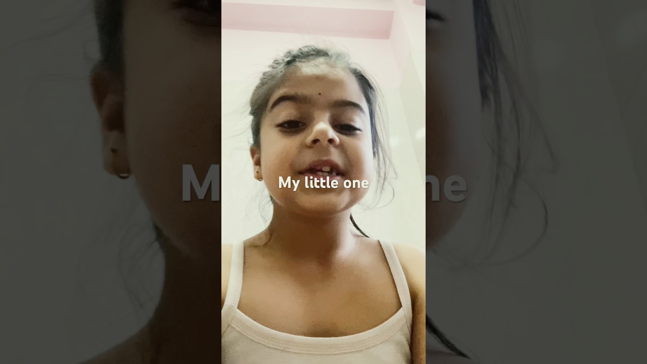 Baby singing nepali song