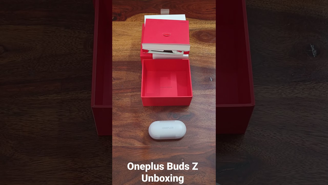 Oneplus Buds Z wireless earbuds unboxing 