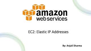 AWS Labs: Elastic IP addresses | EC2 Practicals | AWS Tutorials |