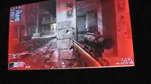 Call of Duty 4 Mac gameplay with Bots