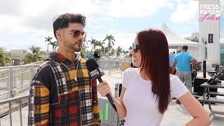 ABRAHAM MATEO NOS CONFESÓ QUE ES LO QUE NO PUEDE CANTAR EN PÚBLICO