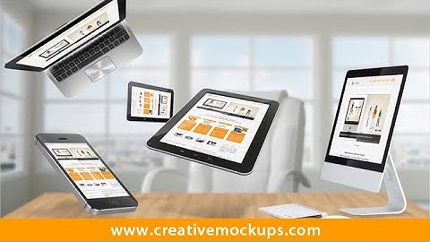 Website in Apple Device Mockups: Photoshop Tutorial | Creative Mockups