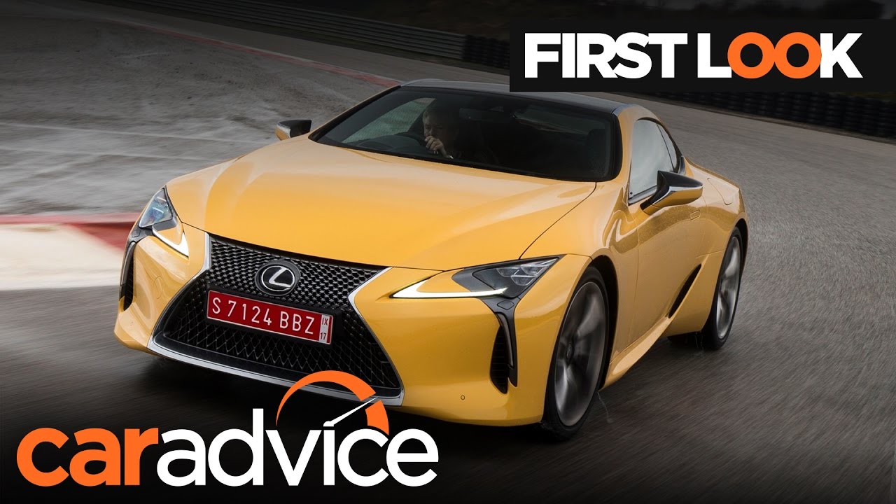 2017 Lexus LC500 First Look review | CarAdvice - YouTube