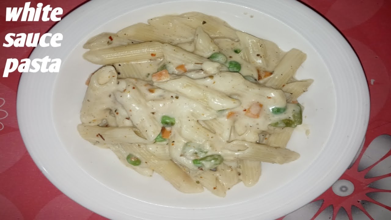White Sauce Pasta recipe in kannada/how to make white sauce pasta