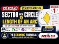 Sector of a Circle &amp; Length of an Arc | Class 9 Maths CG Board | Premi Sir#thelearningformula 