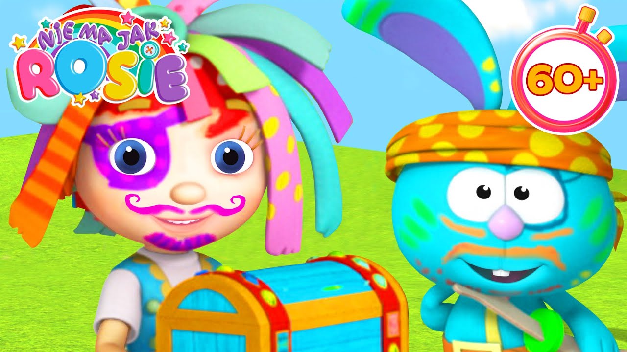 Gra piracka dla dzieci 🏴‍☠️ 1 godzina kreskówki ⭐ Film dla przedszkolaków