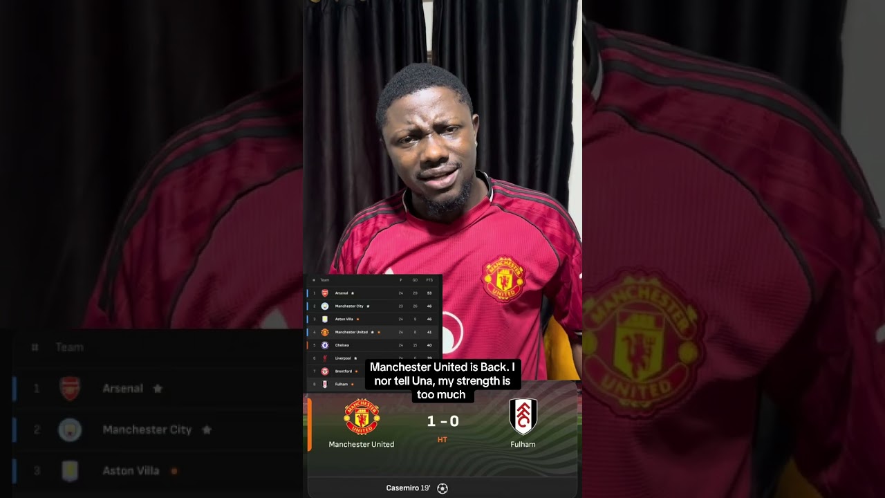 «Манчестер Юнайтед» вернулся. Не говорите Уне, у меня слишком много сил.