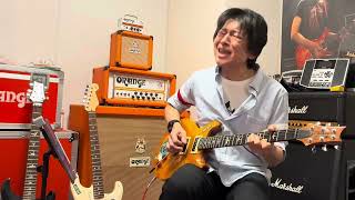 while my guitar gently weeps(beatles) covered by api-nac  数日限定で！