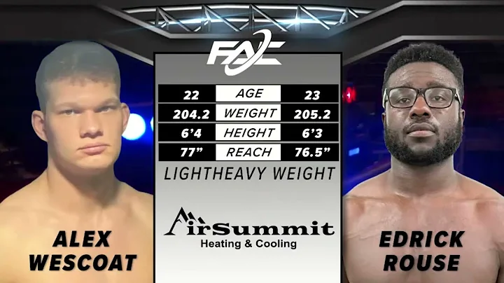 FAC 12   Alex Westcoat vs Edrick Rouse