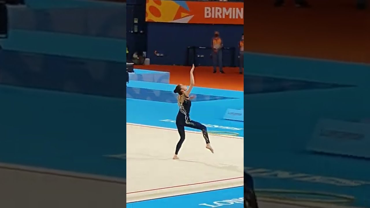 Gymnastic Rhythmic Commonwealth Games 2022 Birmingham - MAS Amzan Izzah Binti (Hoop) 4-Aug-2022