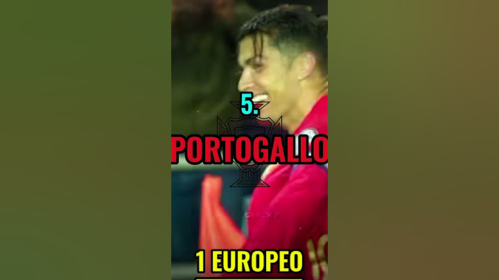 LE 10 NAZIONI CON PIÚ EUROPEI VINTI#spagna#germania#francia#italia#portogallo#olanda#rep.ceca#europa