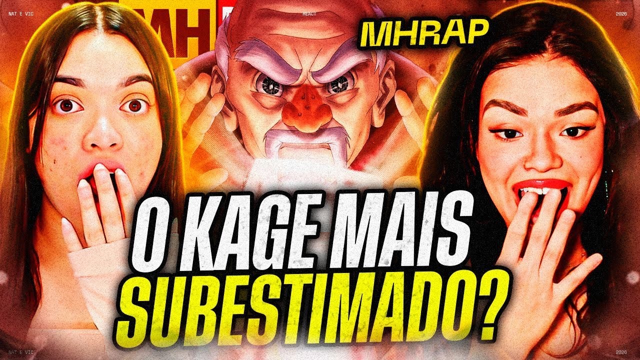 MHRAP: Tipo Onoki 🪨 | Tsuchikage | Vick e Nat [REACT]