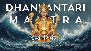 Dhanvantari Mantra for Health & Abundance 108 Times | Dhanteras | Diwali Special#danteras