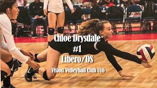 Chloe Drysdale #1 Libero/DS Volleyball Highlights Class of 2020