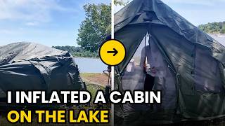 I Tested a Portable AC in an Inflatable Cabin During a Heat Warning