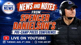 BNN LIVE: News and notes from Spencer Danielson's pre-camp press conference - could Fely return?