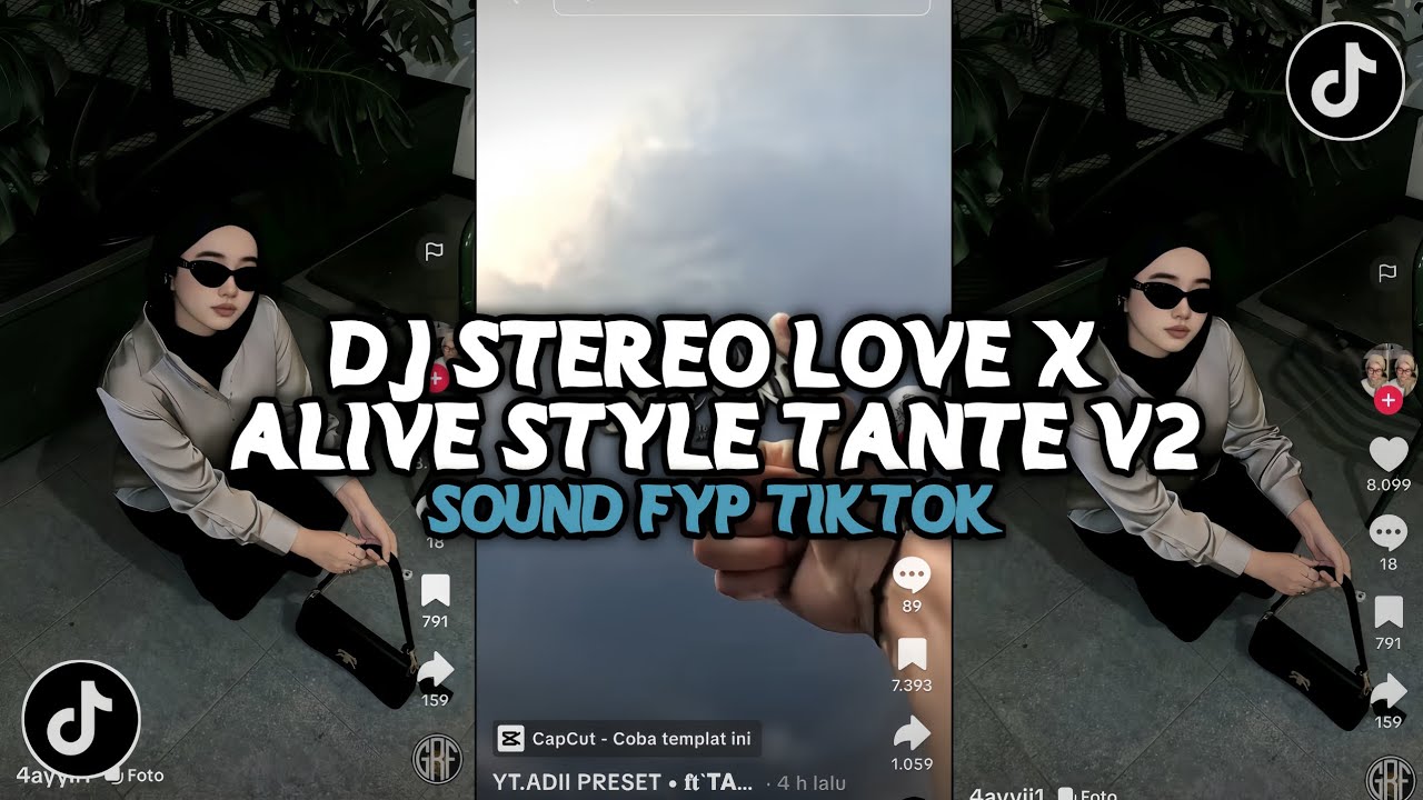 DJ STEREO LOVE X ALIVE STYLE TANTE V2 | CAMPURAN KANE VIRAL TIKTOK DJ TERBARU 2025