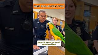 Parrot vs cop  | When a Talking Parrot Outsmarts the Police 😂 #talkingparot