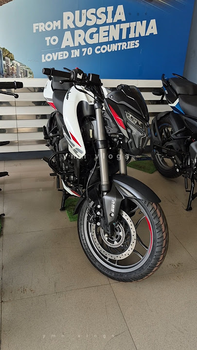 Pulsar NS 160 🔥 2025 white colour #ns125 #ns160 #ns200 #shorts