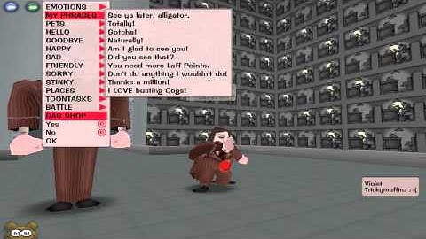 ToonTown 4 story cog building