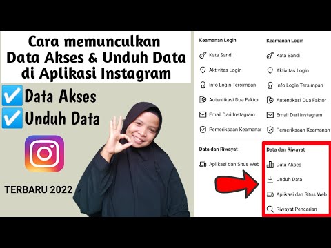 Cara memunculkan Fitur Data Akses dan Unduh Data di Aplikasi Instagram Terbaru 2022 || Anak Aba